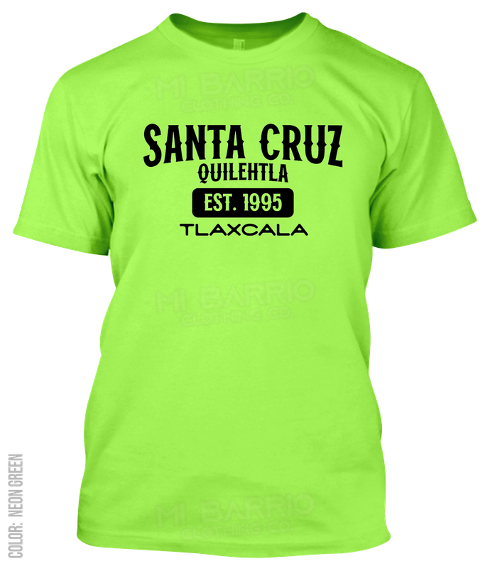 Santa Cruz Quilehtla, Tlaxcala Athletic T-Shirt