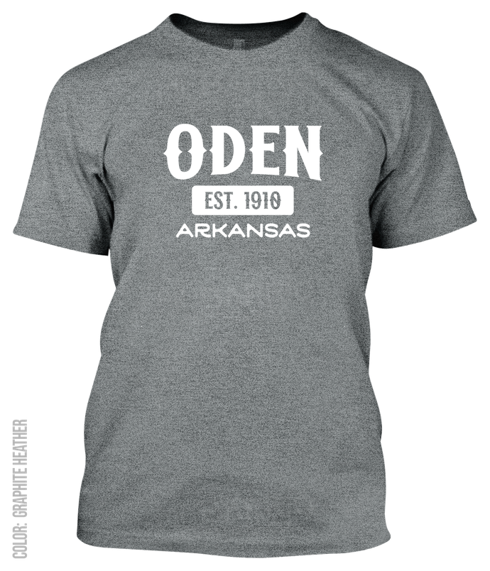 Oden, Arkansas Athletic T-Shirt