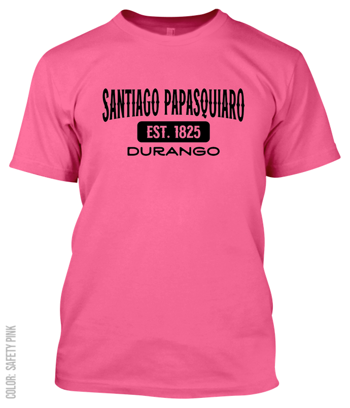 Santiago Papasquiaro, Durango Athletic T-Shirt