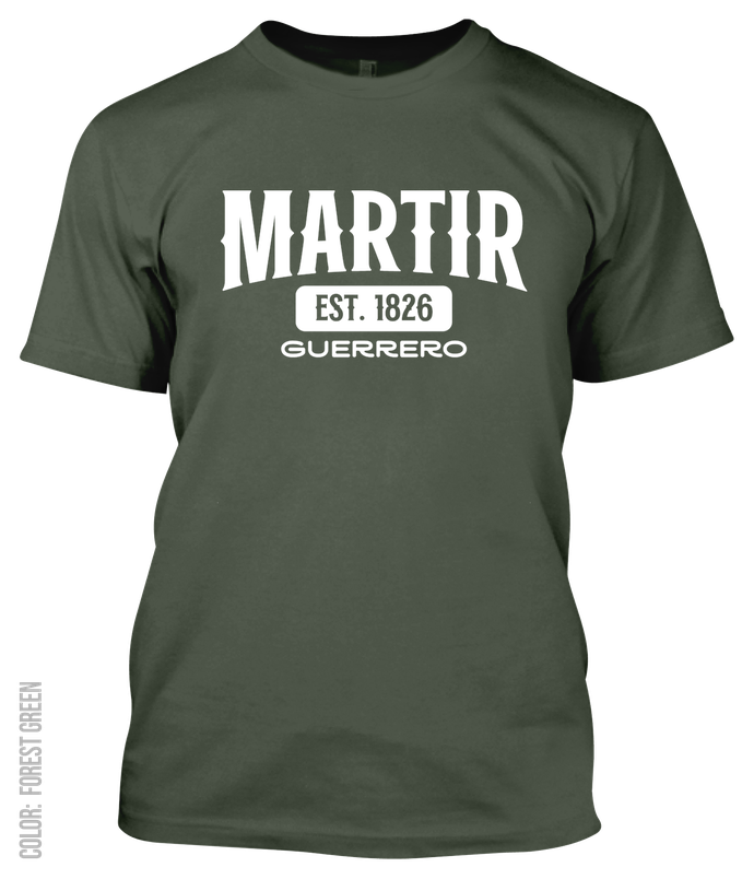 Martir De Cuilapan, Guerrero Athletic T-Shirt
