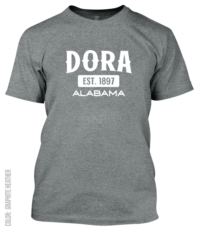 Dora, Alabama Athletic T-Shirt