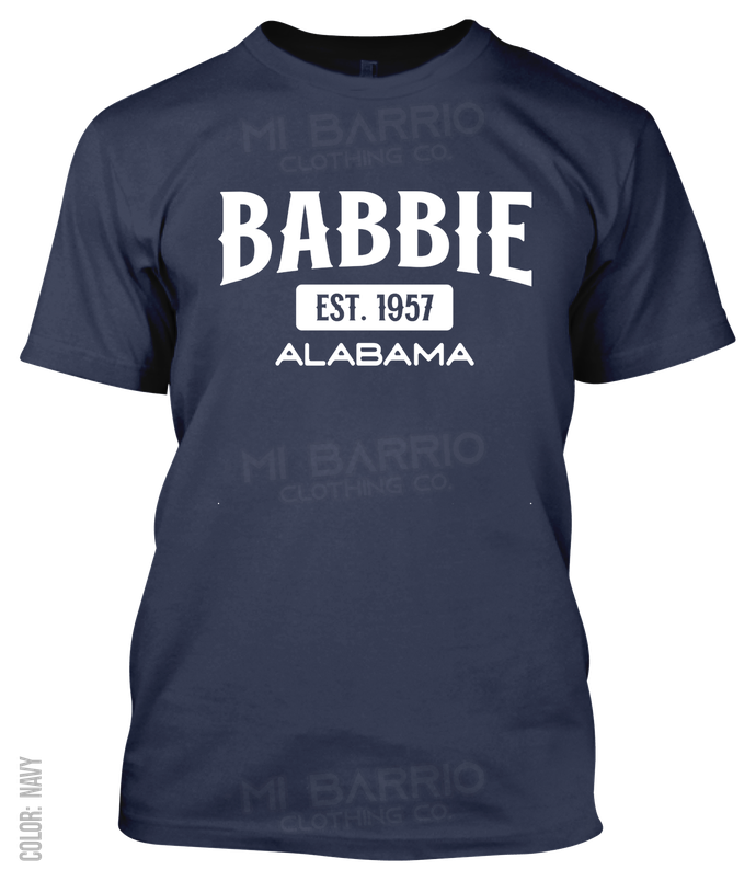 Babbie, Alabama Athletic T-Shirt