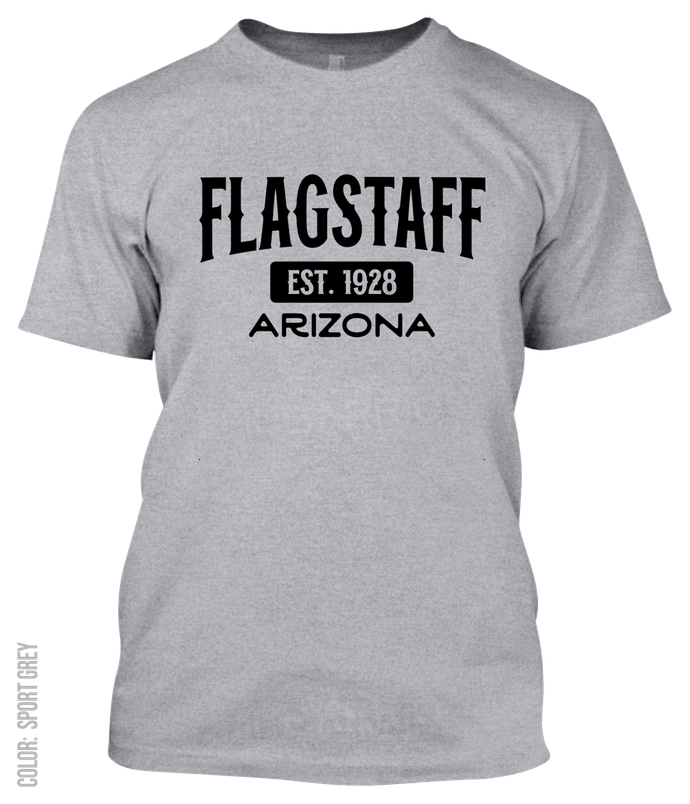 Flagstaff, Arizona Athletic T-Shirt