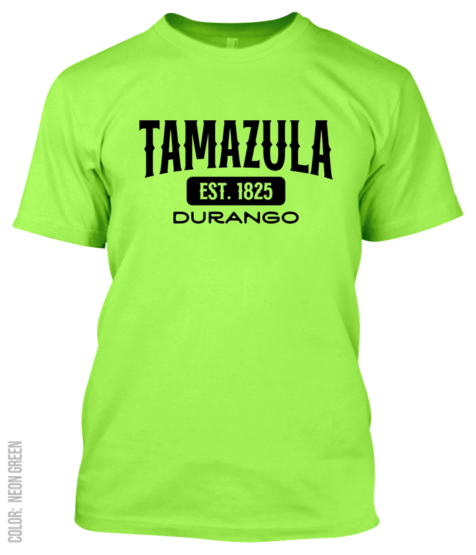 Tamazula, Durango Athletic T-Shirt