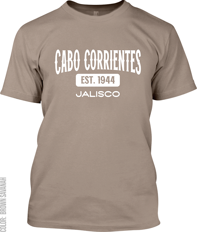 Cabo Corrientes, Jalisco Athletic T-Shirt