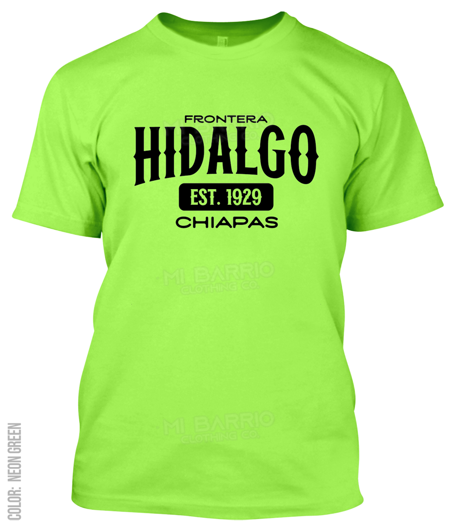 Frontera Hidalgo, Chiapas Athletic T-Shirt