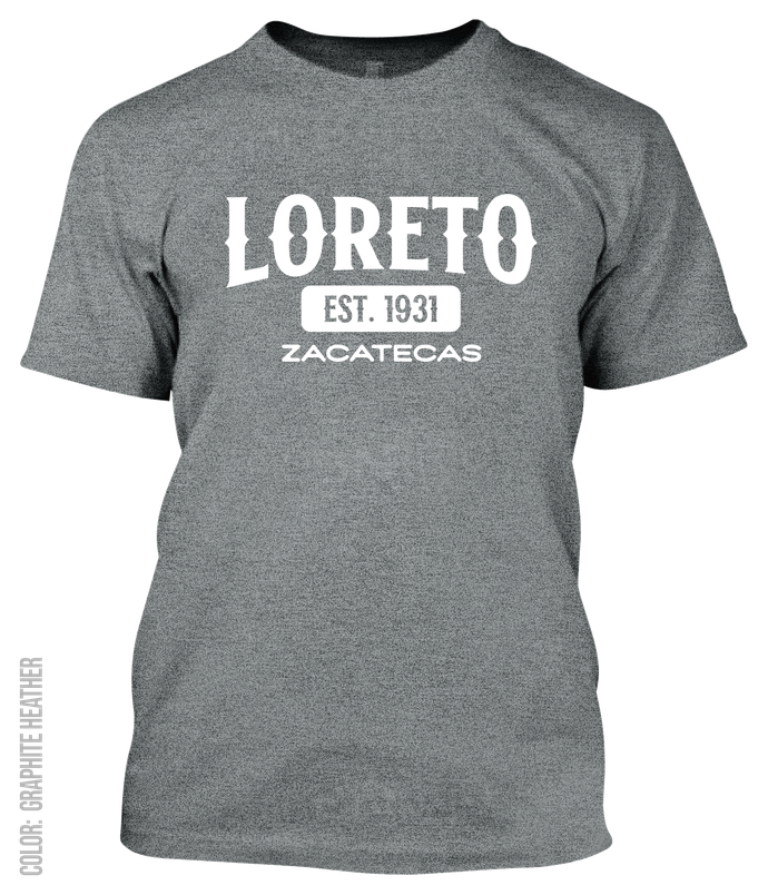 Loreto, Zacatecas Athletic T-Shirt
