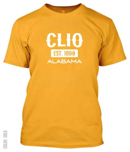 Clio, Alabama Athletic T-Shirt