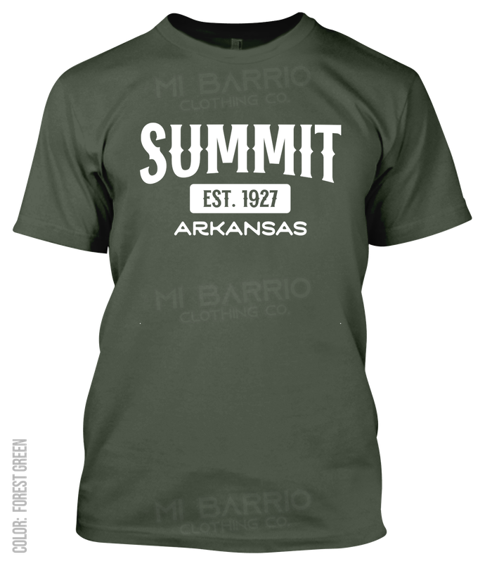 Summit, Arkansas Athletic T-Shirt