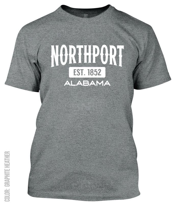 Northport, Alabama Athletic T-Shirt