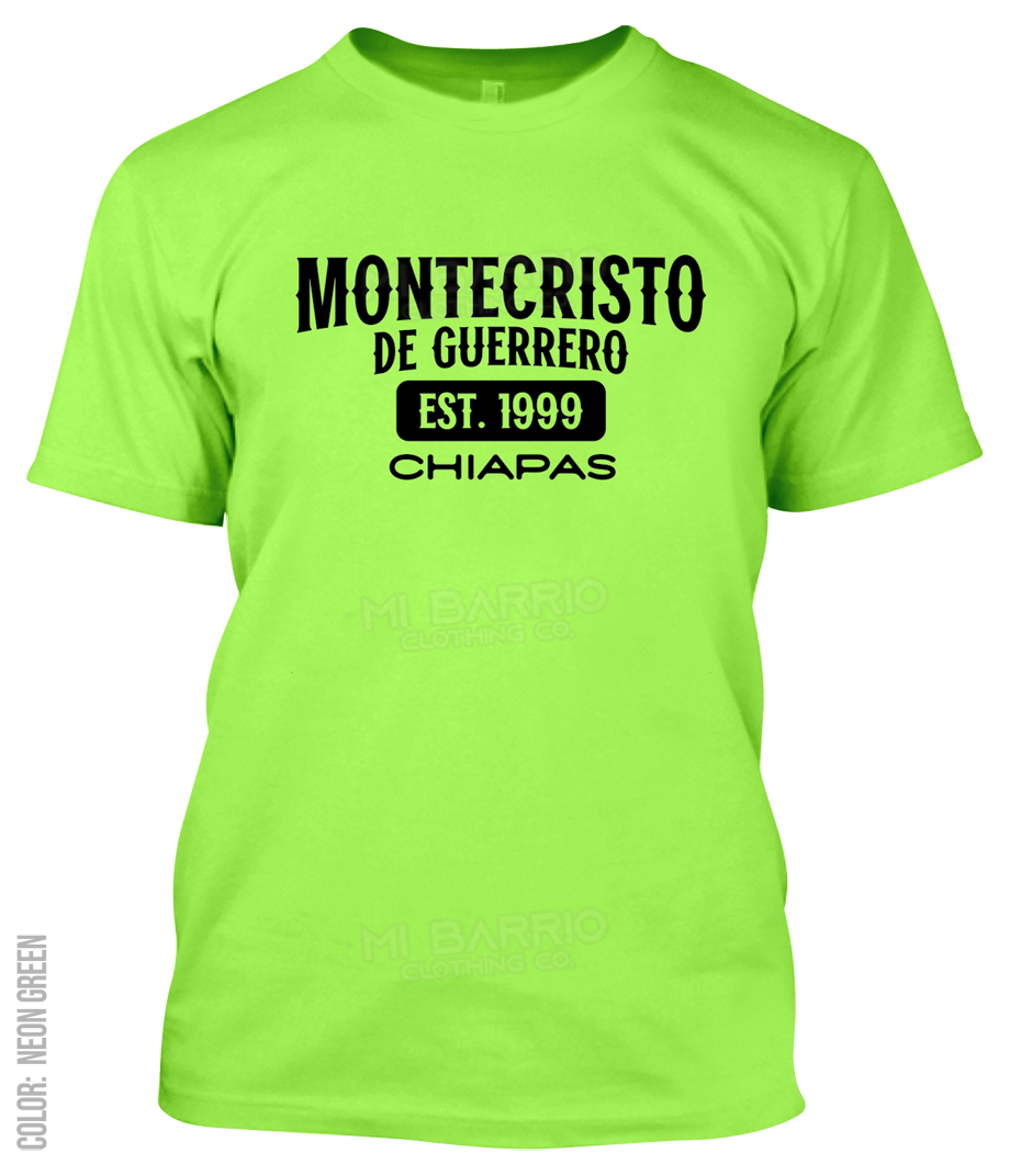 Montecristo De Guerrero, Chiapas Athletic T-Shirt