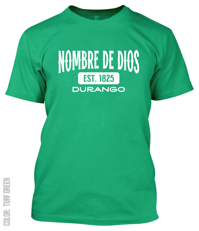 Nombre De Dios, Durango Athletic T-Shirt