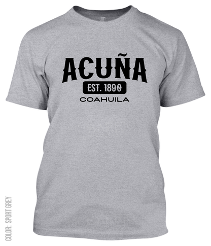 Acuña, Coahuila Athletic T-Shirt