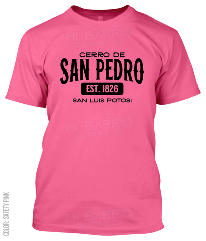 Cerro De San Pedro, San Luis Potosi Athletic T-Shirt