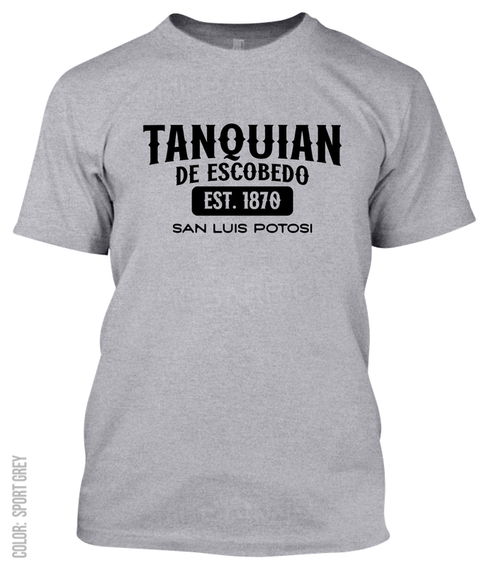 Tanquian De Escobedo, San Luis Potosi Athletic T-Shirt