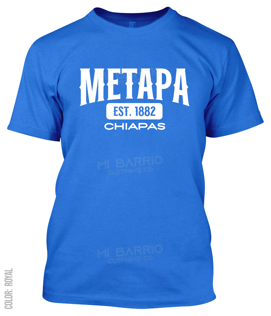 Metapa, Chiapas Athletic T-Shirt