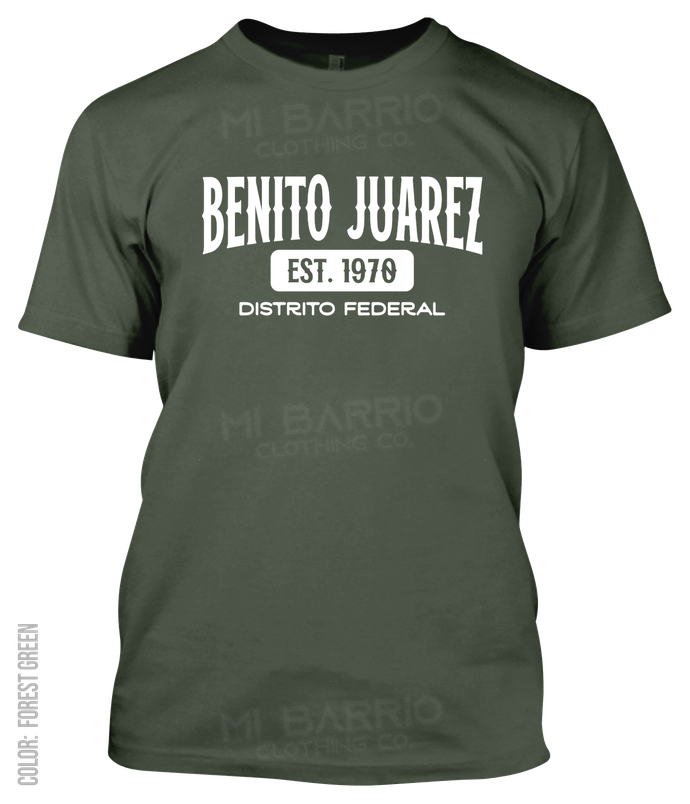 Benito Juarez, Ciudad De Mexico Athletic T-Shirt