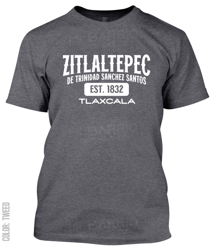 Zitlaltepec De Trinidad Sanchez Santos, Tlaxcala Athletic T-Shirt