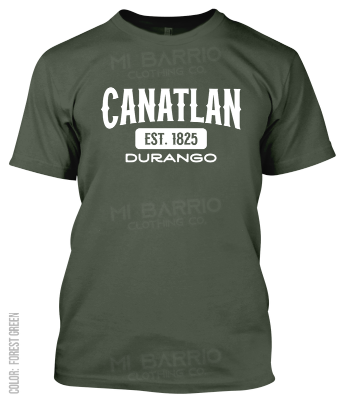 Canatlan, Durango Athletic T-Shirt
