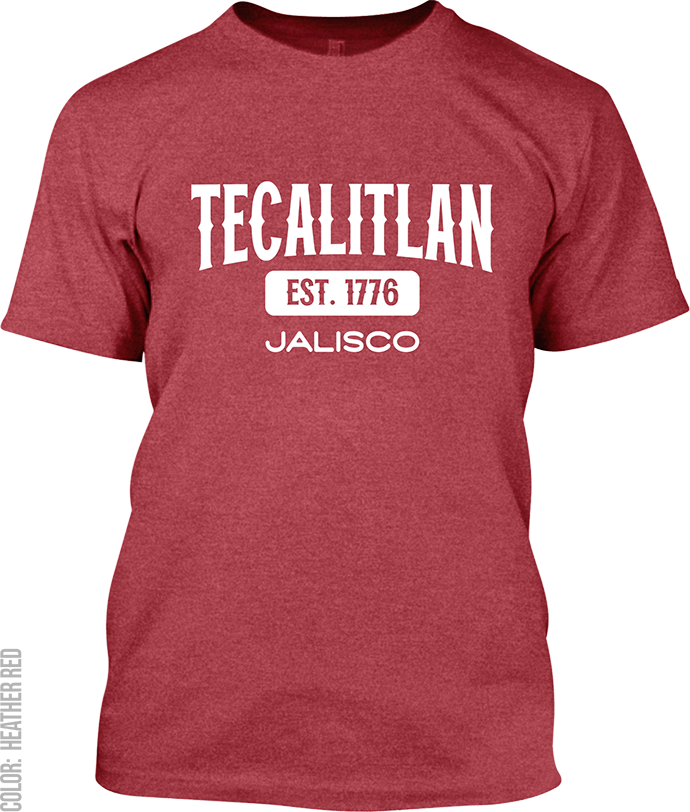 Tecalitlan, Jalisco Athletic T-Shirt