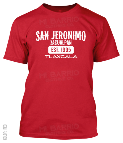 San Jeronimo Zacualpan, Tlaxcala Athletic T-Shirt