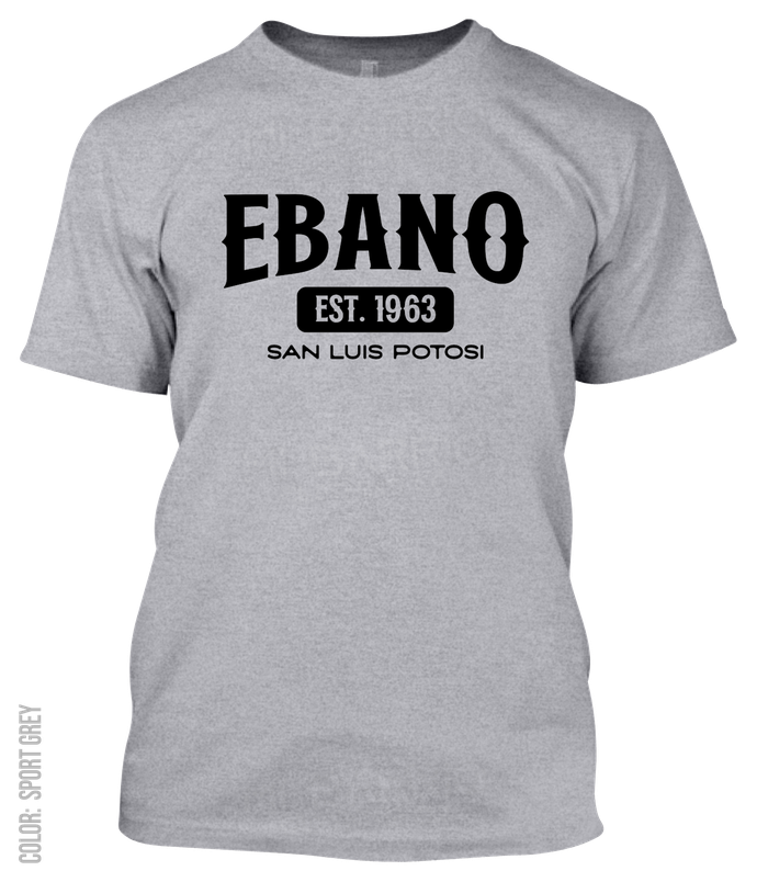 Ebano, San Luis Potosi Athletic T-Shirt
