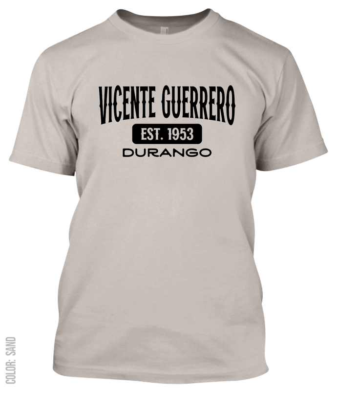 Vicente Guerrero, Durango Athletic T-Shirt