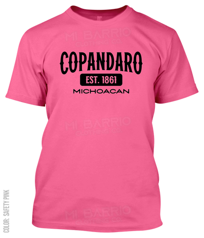 Copandaro, Michoacan Athletic T-Shirt