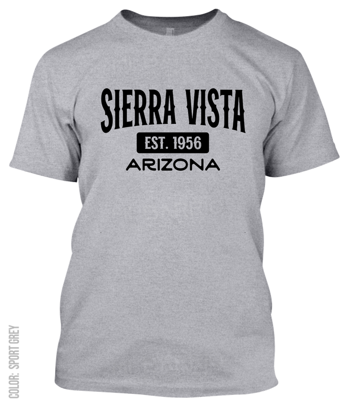 Sierra Vista, Arizona Athletic T-Shirt