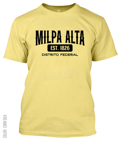 Milpa Alta, Ciudad De Mexico Athletic T-Shirt