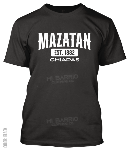Mazatan, Chiapas Athletic T-Shirt