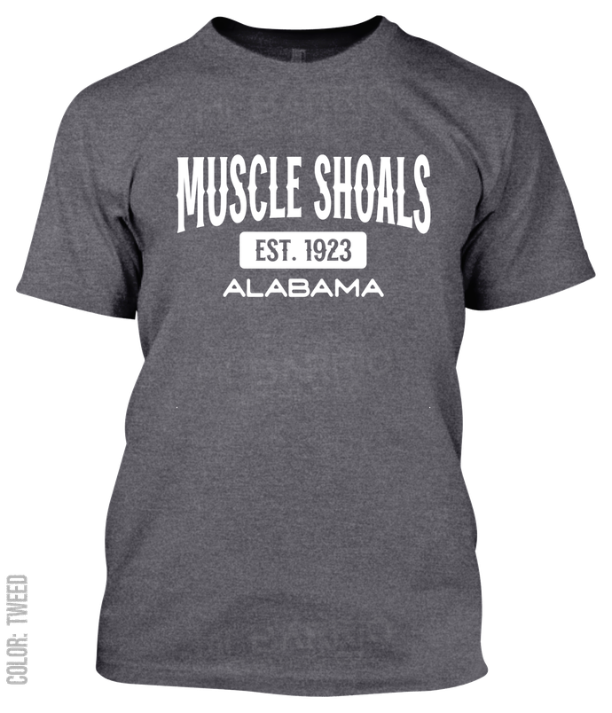 Muscle Shoals, Alabama Athletic T-Shirt