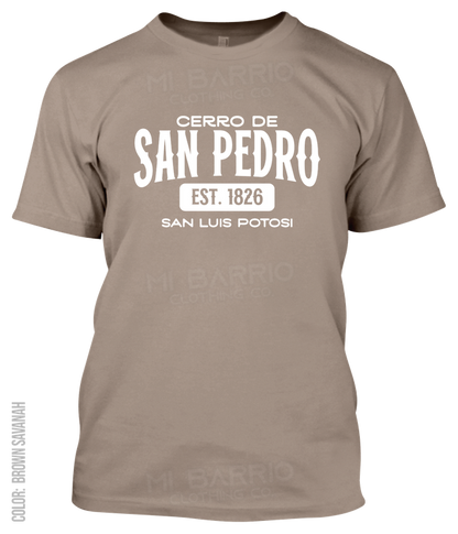 Cerro De San Pedro, San Luis Potosi Athletic T-Shirt
