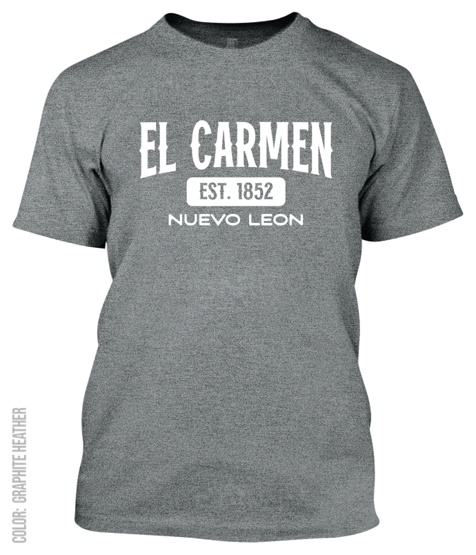 El Carmen, Nuevo Leon Athletic T-Shirt