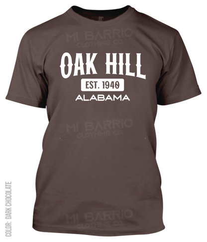 Oak Hill, Alabama Athletic T-Shirt