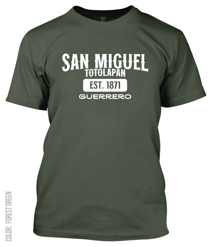 San Miguel Totolapan, Guerrero Athletic T-Shirt