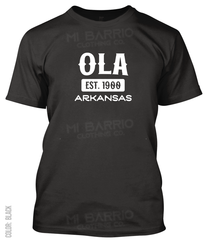 Ola, Arkansas Athletic T-Shirt
