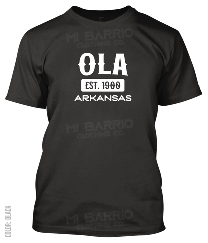 Ola, Arkansas Athletic T-Shirt