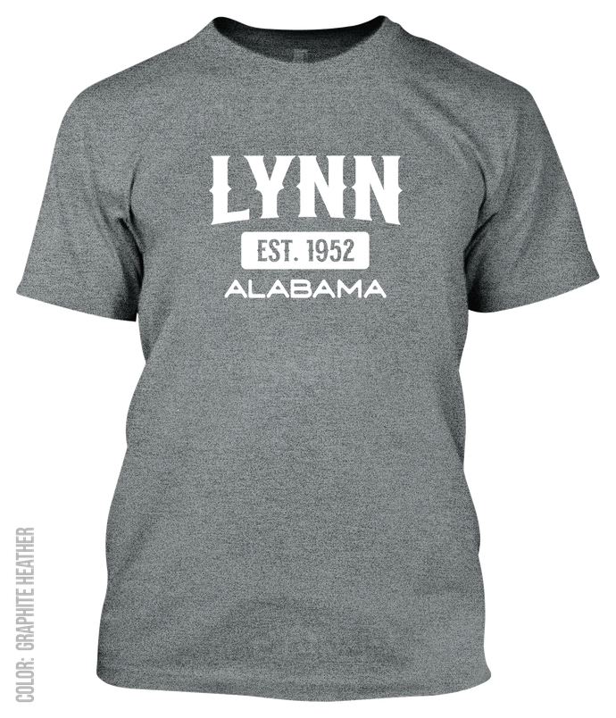 Lynn, Alabama Athletic T-Shirt