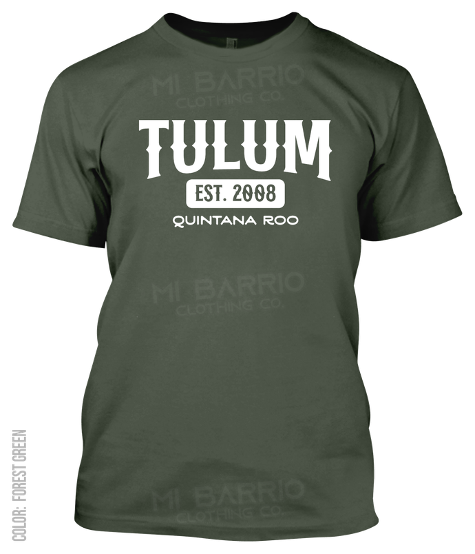 Tulum, Quintana Roo Athletic T-Shirt