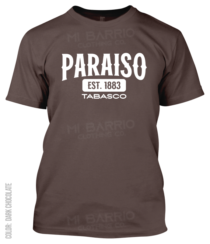 Paraiso, Tabasco Athletic T-Shirt