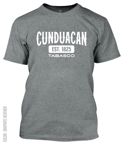 Cunduacan, Tabasco Athletic T-Shirt