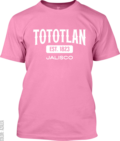 Tototlan, Jalisco Athletic T-Shirt