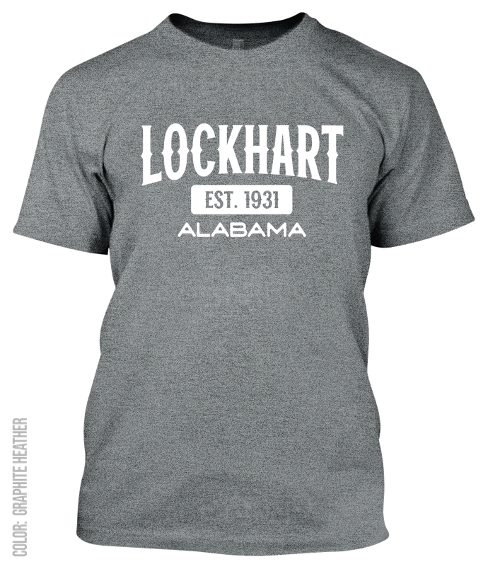 Lockhart, Alabama Athletic T-Shirt