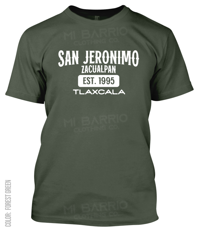 San Jeronimo Zacualpan, Tlaxcala Athletic T-Shirt