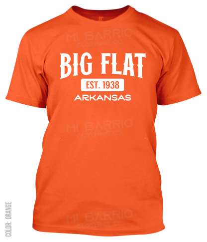 Big Flat, Arkansas Athletic T-Shirt