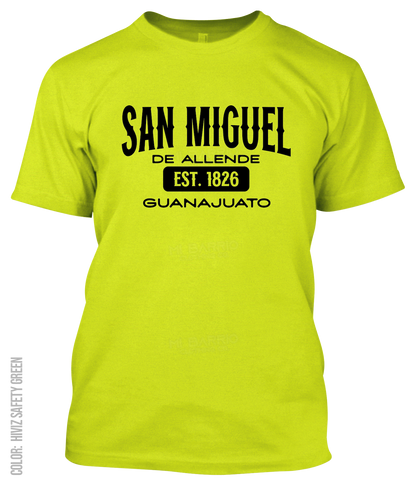 San Miguel De Allende, Guanajuato Athletic T-Shirt