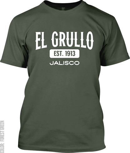 El Grullo, Jalisco Athletic T-Shirt