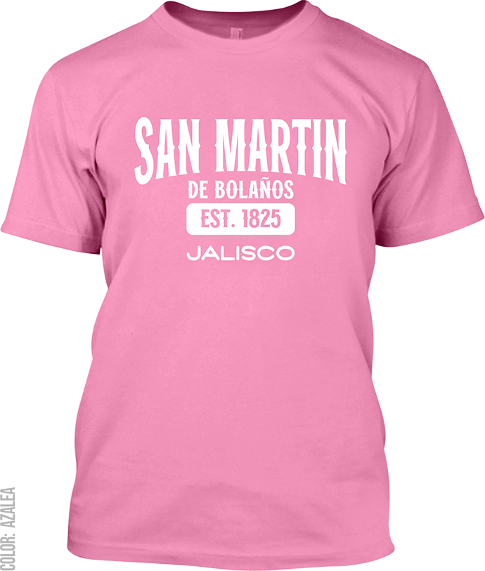 San Martin De Bolaños, Jalisco Athletic T-Shirt