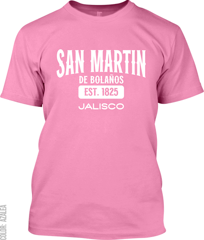 San Martin De Bolaños, Jalisco Athletic T-Shirt